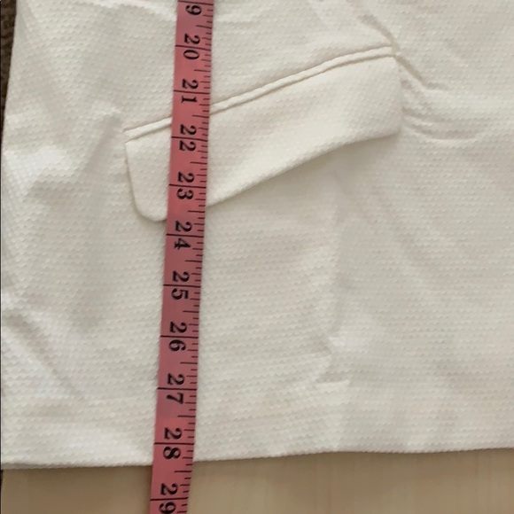 Tracy Reese Plus Size White Blazer - Picture 8 of 8